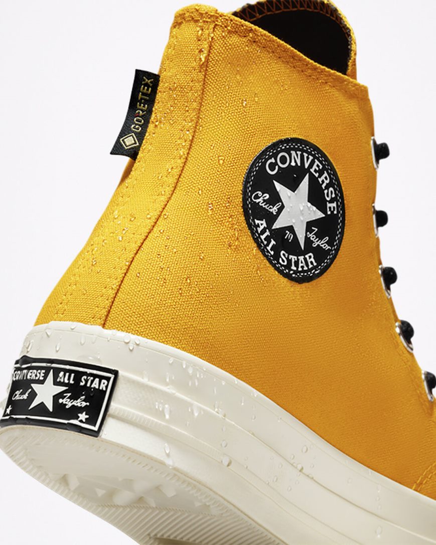 Pánské Boty Vysoké Converse Engineered Optimism Chuck 70 GORE-TEX Žluté Černé | CZ FHOY97